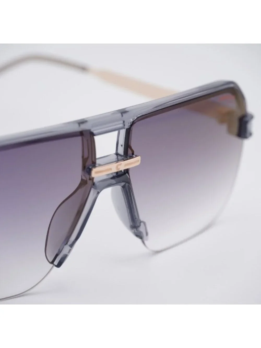 CARRERA 1066/S 0KB7 FQ Sunglasses Grey Aviator Frame, Grey Lenses